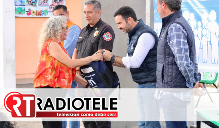 Mochilas de Emergencia, fortalecen la prevención en Morelia: Yankel Benítez