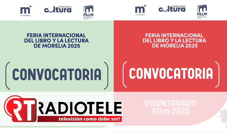 Lanza SeCultura Morelia convocatorias participar en la cuarta edición de la FILLM 2025