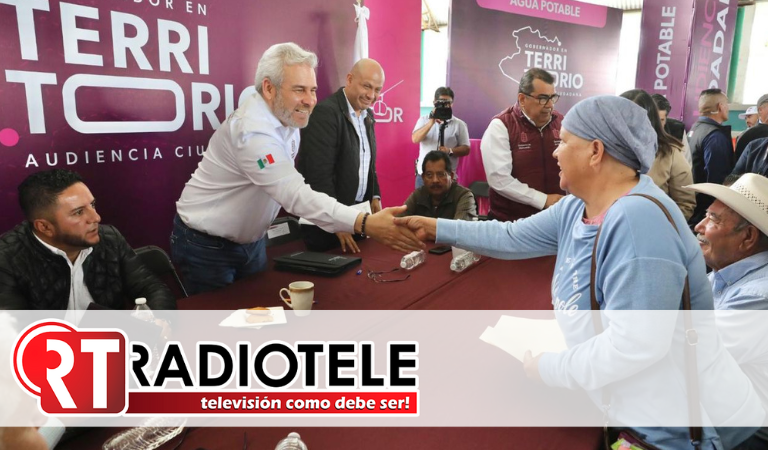 Gobierno de puertas abiertas; Bedolla lleva audiencia pública a Epitacio Huerta