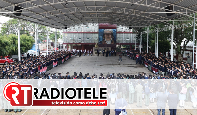 Encabeza Alfonso Martínez arranque de ciclo escolar en la Escuela Secundaria Federal no. 1