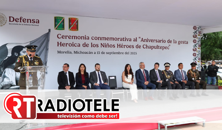 Morelia honra a los Niños Héroes en su aniversario