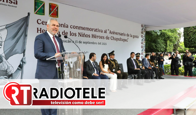 Llama Bedolla a seguir ejemplo de valentía y patriotismo de Niños Héroes