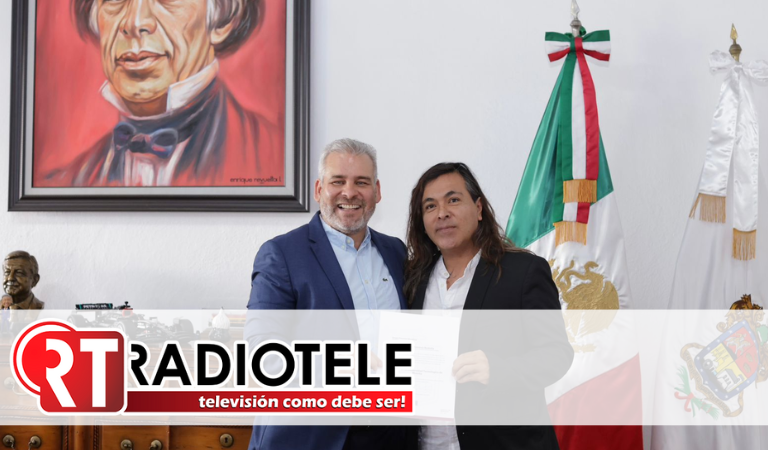 Nombra Bedolla a Sergio Pimentel como nuevo rector de la UTM